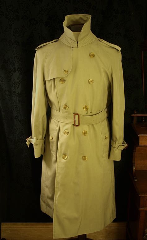 second hand burberry coats|authentic vintage burberry trench coat.